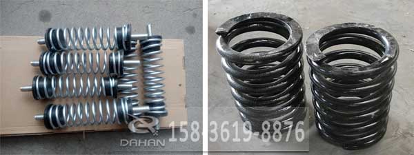 鋼絲壓彈簧：是由鋼絲制成形狀有：圓柱形于圓錐形兩種。
