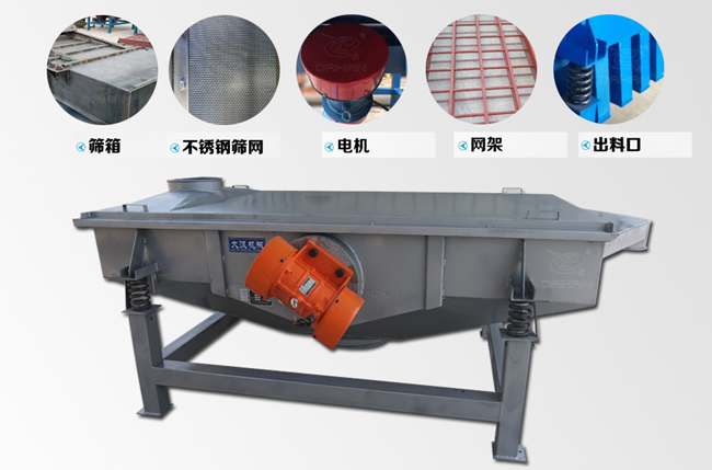 1020直線振動(dòng)篩結(jié)構(gòu) 1020直線振動(dòng)篩結(jié)構(gòu)